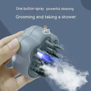Pet Steam Hair Removal & Massage Brush