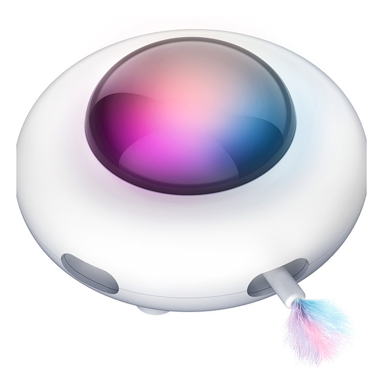 Gravity UFO Pet Toy – Electric Interactive Cat Turntable Toy - Image 5