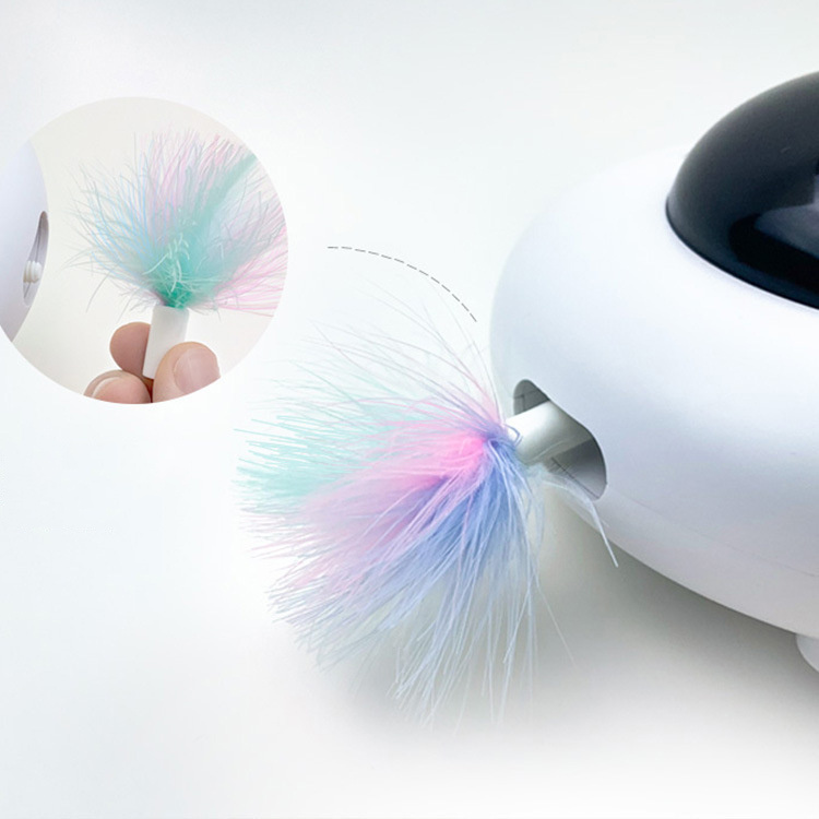 Gravity UFO Pet Toy – Electric Interactive Cat Turntable Toy - Image 3